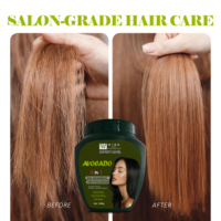 Salon Care Avocado Haarmasker 1000g Plantenextract Doordringt Grof Haar Diepgaand Voedend Haar Herstel Gladmakend en Glanzend