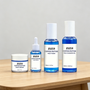 Private Label OEM Vegan Anti-Wrinkle Glowing Skin Care Set Vitamin C Hyaluronic Acid Pore Refining <b>Serum</b> Luxurious <b>Face</b> All Skin - Product Image 4