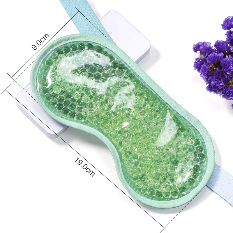 Многоразовые замораживания льда маска для глаз охлаждающая пленка горячей и холодной воды, гелевая маска для глаз