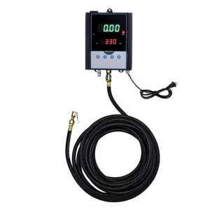 Qualidade Premium Full-Automatic Digital Wall-Hanging Pneu Inflator 5 ~ 220 PSI Automotive Metal Tire Testing Machine - Product Image 1