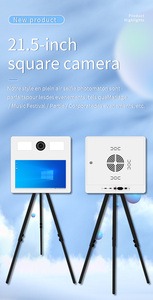 Ánh sáng sao kỷ lục SLR-215 <span class=keywords><strong>DSLR</strong></span> ma thuật gương gian hàng phần mềm máy ảnh Điện thoại thông minh in ngay lập tức 21.5 "Màn hình cảm ứng Photo Booth - Product Image 5