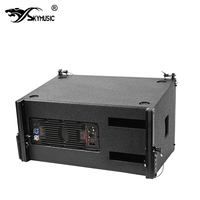 Modul Amplifier DSP Kelas D Skymusic 2x800W - Modul Amplifier Tegangan Lebar dengan Casing Logam, Kipas Pendingin, untuk Line Array