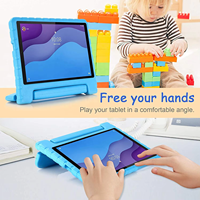 Étui pour tablette HGD pour Kindle Fire HD 10 13e/11e génération 2023/2021 HD 10 Plus, coque robuste antichoc avec béquille pliable