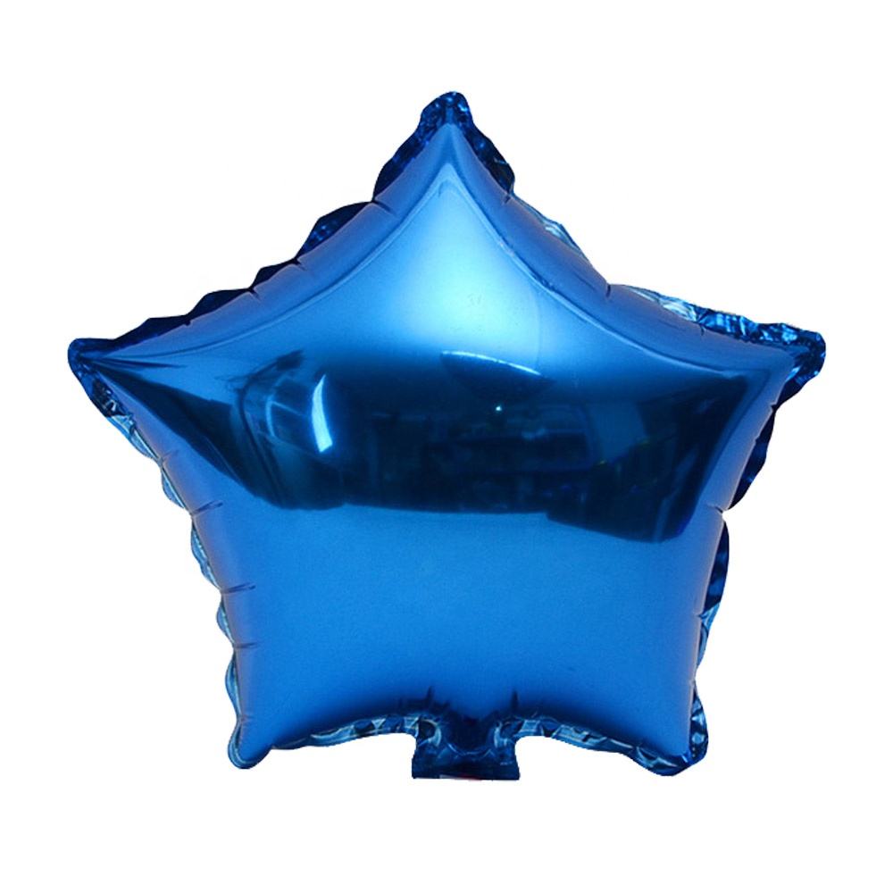 Globo estrella azul de 18 pulgadas