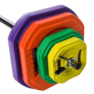 Discos de cemento reciclado de 30 mm para mancuernas, en stock en España, para levantamiento de pesas, entrenamiento de fuerza y ejercicio. - Product Image 5