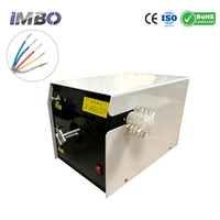 Machine semi-automatique de brossage et de torsion de couches de blindage 0,1-2 mm² pour le traitement des câbles tressés 220V