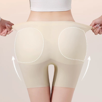 Pantalon sculptant pour femmes avec coussinets intégrés, sans couture, fin, effet fessier rehaussé, sous-vêtement liftant, leggings modelants