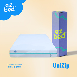 E <b>Z</b> <b>Bed</b> Twice full foam <b>mattress</b> delivers dual feel comfort with soft and firm support for homes hotels and guest bedrooms - Product Image 2