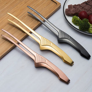 Pinzas de Cocina de Acero Inoxidable de Precisión Estilo Japonés para Barbacoa Coreana Yakiniku, Aptas para Lavavajillas y Horno, para Servir Alimentos - Product Image 3