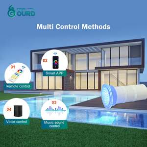 Bán Buôn Chìm Không Dây Không Thấm Nước RGB 55Mm Nicheless Bơi Dưới Nước Màu Thay Đổi Ánh Sáng RGB LED Hồ Bơi Đèn - Product Image 4