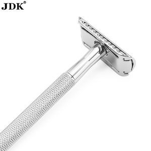 JDK sıcak satış sıfır atık alüminyum ve paslanmaz çelik küçük kol jilet çift kenar emniyet bayan tarzı jilet - Product Image 2