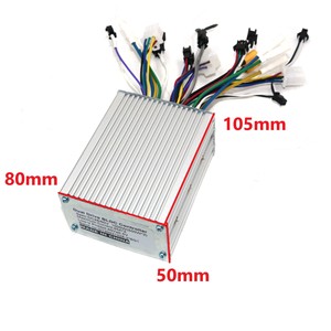 Çift mekanizmalı 6MOSFET 48/60V 1000W (500W * 2) fırçasız DC elektrikli scooter denetleyici + SW900 LCD seti - Product Image 5