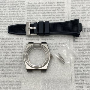 <span class=keywords><strong>Reloj</strong></span> Personalizado con Logotipo, <span class=keywords><strong>Caja</strong></span> de Acero Inoxidable de 31.8 mm, <span class=keywords><strong>Movimiento</strong></span> NH35/NH36, Correa de Goma, Accesorios para <span class=keywords><strong>Reloj</strong></span>, Resistente al Agua - Product Image 3