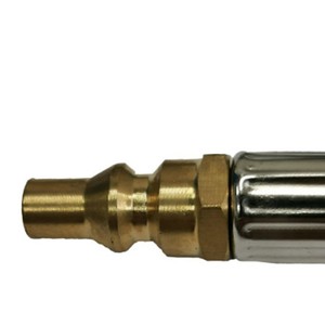 Manguera de conexión rápida de propano para caravana, 1/4 pulgadas, 12 pies, con válvula - Product Image 3