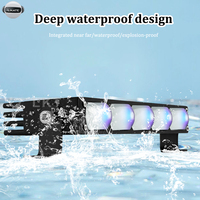 Projecteur de voiture Offre Spéciale blanc ambre LED Pod conduite lumière de travail pour moto camionnette SUV 4x4 toit porte-bagages lampe