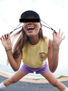 Phong cách retro thể thao mặt trời bảo vệ Mũ bóng chày cắm trại ngoài trời dù để che nắng không thấm nước chống rơi sưu tập Dây đeo cằm mũ lướt - Product Image 5