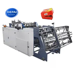 High speed fully automatic customized food paper box forming carton making machine for sale