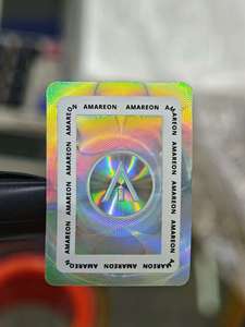 Adesivo Olografico 3D a Colori Reali Antimanomissione per Occhiali, Anelli, Collane e Orecchini - Materiale PET, Confezionato in Cartone - Product Image 5