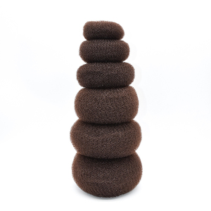 Nouveau élégant mode Shaper beignet <span class=keywords><strong>chignon</strong></span> fabricant anneau de cheveux bigoudis beauté style cheveux outils accessoires <span class=keywords><strong>pour</strong></span> femmes - Product Image 4