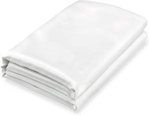 Drap plat d'hôtel en coton blanc de haute qualité, faible MOQ, propriétés d'évacuation de l'humidité, 300 fils, écologique, lavable - Product Image 6