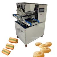 Déposeur de biscuits multifonctionnel à 3 trémies, machine à biscuits à double couleur, machine à maamoul, machine à biscuits de fortune automatique