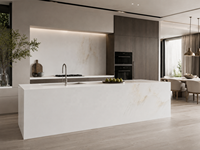 Dalles et carreaux en marbre blanc pour vanités de salle de bain, tables basses, consoles, buffets, lavabos et murs décoratifs