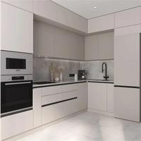 Vermonhouzz Armoire de cuisine personnalisée Nouveau style de panneau MDF laqué