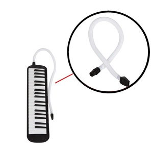 Melodica Blowpipe 2 Embouchure Plastiques Accessoires <span class=keywords><strong>de</strong></span> Remplacement Extra White Tubes Universal Melodica Tube - Product Image 6