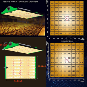 Paneles de <span class=keywords><strong>luz</strong></span> LED cuántica de 1000W especializados, espectro rojo alto <span class=keywords><strong>para</strong></span> el crecimiento de suculentas y <span class=keywords><strong>cactus</strong></span> - Product Image 3