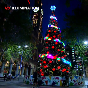 Постоянный IP68 водонепроницаемый RGB светодиодный пиксельный свет для наружного освещения рождественской елки - Product Image 2