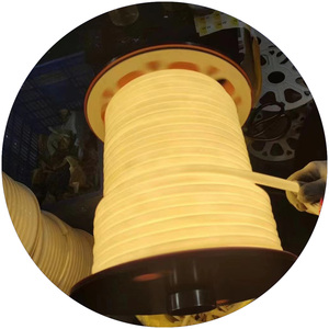 Ngoài trời không thấm nước IP67 1m cuttable cảnh quan 100m CuộN 360 độ hình tròn AC 220V LED Neon Ánh sáng dây thừng - Product Image 5