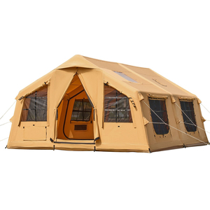 Inflatable <b>2</b> <b>Rooms</b> 1 Hall Family Camping <b>Tent</b> Heavy Duty Oxford Cloth Rain & Spacious for Self-Drive Trip Outdoor <b>Tent</b> 027 Spaci - Product Image 5