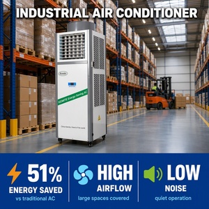 Aire Acondicionado <span class=keywords><strong>Industrial</strong></span> Kemite con Reinicio Automático, Compresor Scroll R410A, Sistema HVAC Split <span class=keywords><strong>Deshumidificador</strong></span> AHU para Cuarto Frío - Product Image 1
