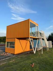 Maisons en conteneur résidentielles <span class=keywords><strong>pr</strong></span>éfabriquées en acier à double couche personnalisées, populaires pour les familles, pour le centre commercial Park Supermarket - Product Image 4