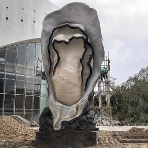 Ngoài Trời Lớn sợi thủy tinh điêu khắc tùy chỉnh khổng lồ kingcrab cá mập tôm hùm mô phỏng động vật kích thước cuộc sống bức tượng khuôn trang trí sân vườn - Product Image 5