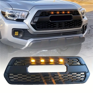 D100 4pcs hổ phách trắng xe phía trước lưới tản nhiệt dẫn đèn cho TOYOTA tacoma <span class=keywords><strong>Jeep</strong></span> off-road không thấm nước nướng đèn <span class=keywords><strong>LED</strong></span> chiếu sáng <span class=keywords><strong>Kit</strong></span> - Product Image 3