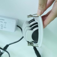 SAA CE nouveau petit trou Mini Design moderne réglable avec cadre en aluminium encastré vers le bas lumière Led cardan réglable vers le bas
