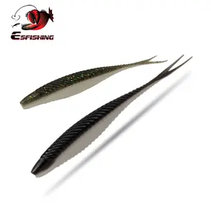 ESFISHING Harga Pabrik Softbait Armor Shad 120Mm 7.5G Umpan Ikan Umpan Buatan Swimbait