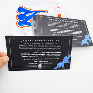 Carte de remerciement personnalisé<span class=keywords><strong>e</strong></span> avec nom et message - Product Image 6