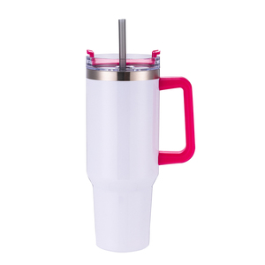 Gobelet isotherme en acier inoxydable de 40 oz avec poignée, écologique, idéal pour les cadeaux d'entreprise - Livraison gratuite - Product Image 6