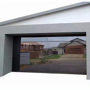 Portes de garage sectionnelles automatiques isolées sur mesure en acier moussé à double paroi à rupture de pont thermique pour villas, fabriquées aux États-Unis (<span class=keywords><strong>CA</strong></span>) - Product Image 5