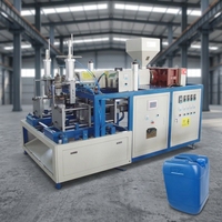 Máquina de moldeado por soplado de plástico, hervidor de agua de doble color, 5L, 10l, 20L, 50L, hdpe, jerry