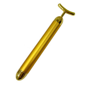 Kim Hong-kang Facial Massager 24K Gold Vibrating USB Rechargeable Skin Care Beauty Tool - Product Image 3
