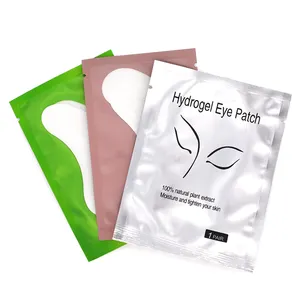 Tool Odm Kwaliteit Hoge Wegwerp Collageen Wimper Pluisjes Oogmasker Oog Extensie Onder Hydrogel Vrije Pad Lash Patch Gel