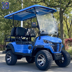 Trại Chất Lượng Cao Mini 4 Người Điện Scooter Golf Giỏ Hàng Off-Road Golf Buggy Đường Phố Pháp Lý Câu Lạc Bộ Xe - Product Image 6