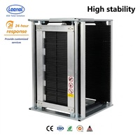Leenol ESD SMT Magazine Rack, support de stockage antistatique réglable pour cartes PCB, pour ligne de production SMT, machine de chargement de cartes PCB