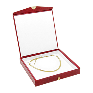 Serie 5100 ELEGANCE – Collana con bottone a pressione in ottone | Scatola per collana 165×165×25 mm - Product Image 4