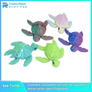 Jouet tortue imprimé en 3D populaire transfrontalier avec articulations mobiles, modèle de jouet créatif en gros - Product Image 2
