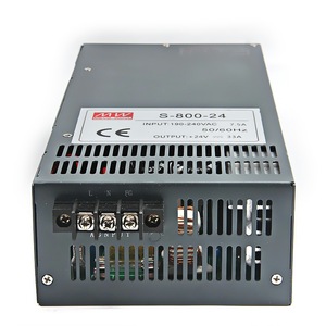 Alimentation à découpage Mingwei S-800-24 24V 33.3A, tension réglable AC-DC, sortie unique - Product Image 2