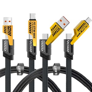 Pronto per la spedizione 4 In1 USB tipo C cavo 1m ricarica rapida dati del telefono cellulare per telefono 15 per <span class=keywords><strong>Computer</strong></span> compatibile con <span class=keywords><strong>Samsung</strong></span> - Product Image 6